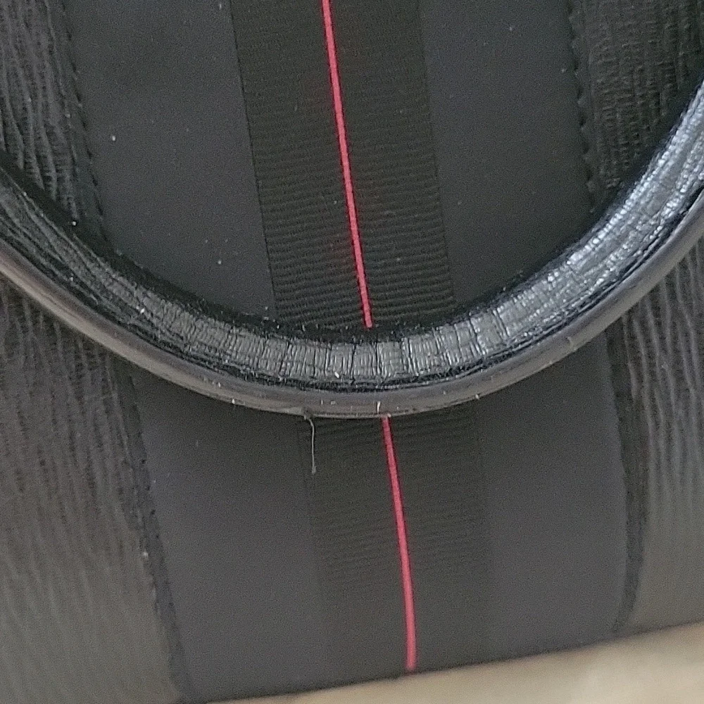 Salvatore Ferragamo Black Leather Laptop Bag
